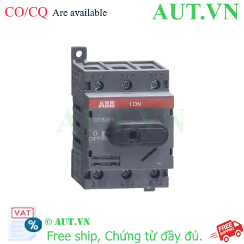 Ảnh của 1SCA105798R1001 – Cầu dao cắt tải ABB OT80F3