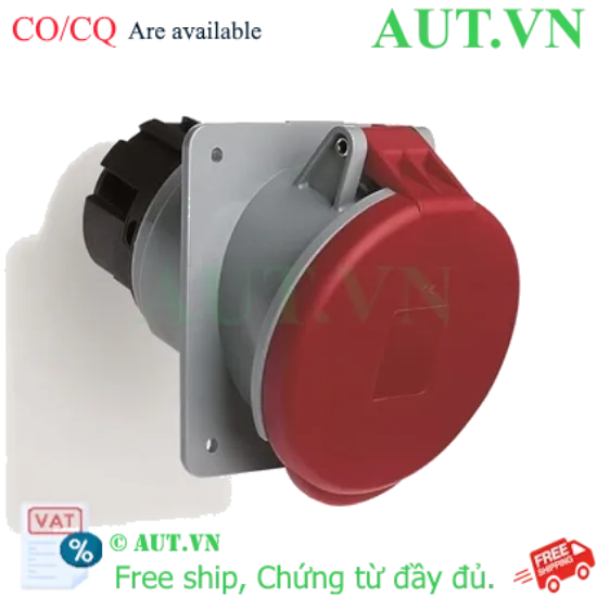 Ảnh của 2CMA167430R1000 – Ổ cắm âm dạng nghiêng ABB 463RAU6 63A 3P+N+E 346-415V IP44