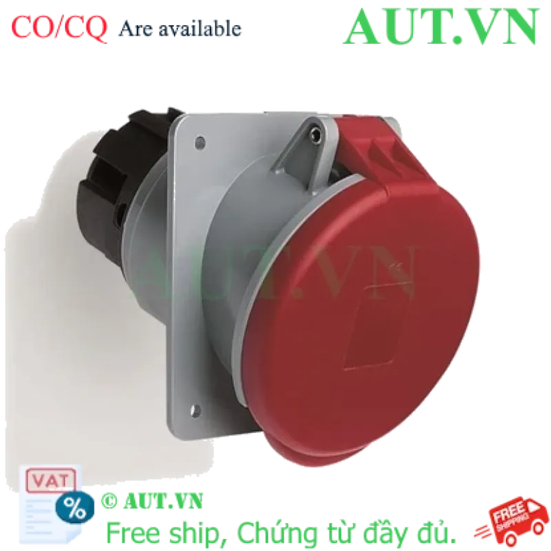 Ảnh của 2CMA167430R1000 – Ổ cắm âm dạng nghiêng ABB 463RAU6 63A 3P+N+E 346-415V IP44