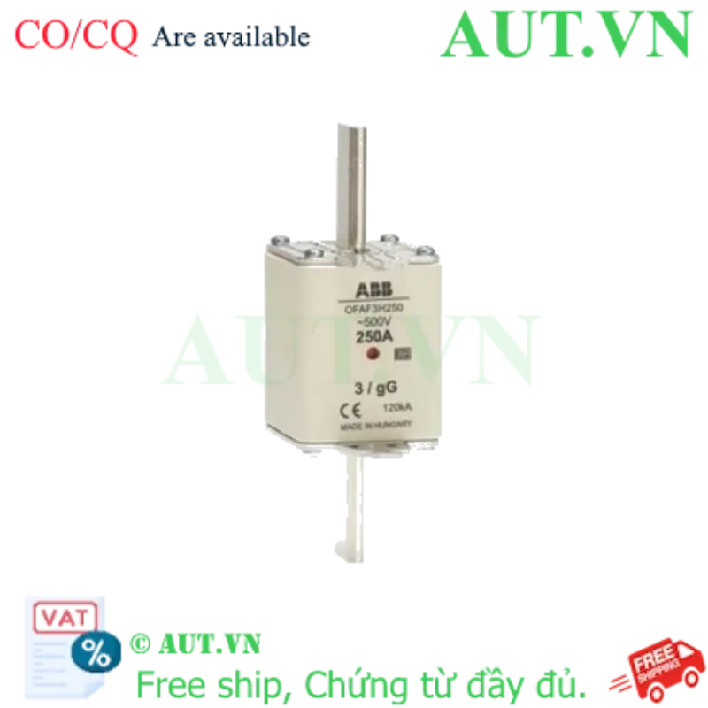 Ảnh của 1SCA022627R6510 – Cầu chì ABB OFAF3H315
