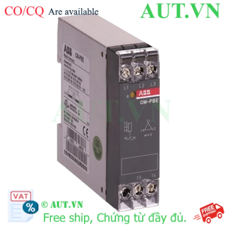 Ảnh của 1SVR550882R9500 – Rơ le bảo vệ mất pha ABB CM-PBE L1,2,3= 380-440V