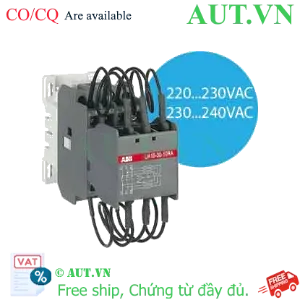 Ảnh của Công tắc tơ 3 cực điều khiển tụ bù AC 12.5...30kvar ABB 1SBL181024R8010 (UA16-30-10RA 220-230V 50Hz / 230-240V 60Hz) 
