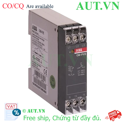 Ảnh của 1SVR550871R9500 – Rơ le bảo vệ pha và điện áp ABB CM-PVE 320-460V
