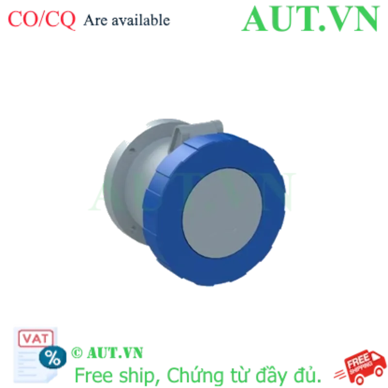Ảnh của 2CMA167374R1000 – Ổ cắm âm dạng thẳng ABB 263RU6W 63A 2P+E 220-250V IP67