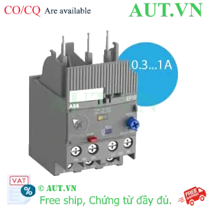 Ảnh của Rơ le bảo vệ dòng 0.1...45A ABB 1SAX121001R1102 (EF19 1.0A) 