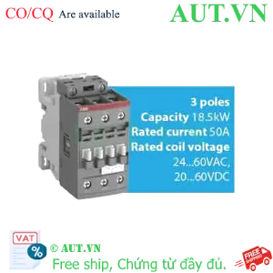 Ảnh của Khởi động từ 3 cực AC/DC 4...18.5kW ABB 1SBL297001R1100 (AF38-30-00-11) 