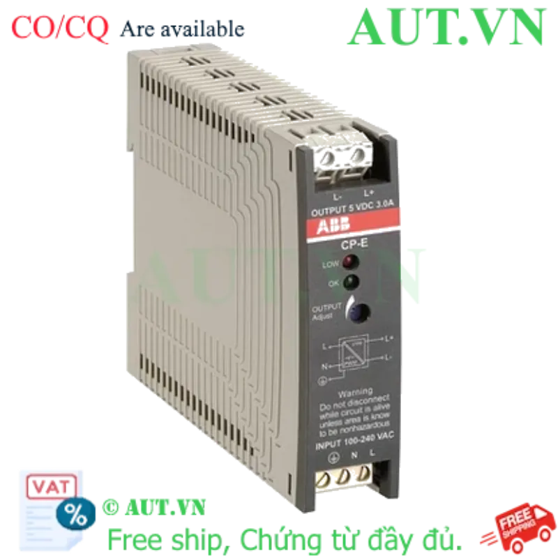 Ảnh của 1SVR427033R3000 – Bộ nguồn ABB CP-E 5V 3A