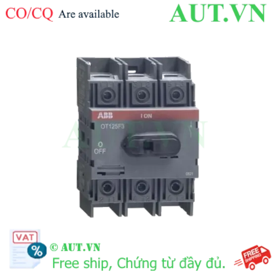 Ảnh của 1SCA105033R1001 – Cầu dao cắt tải ABB OT125F3