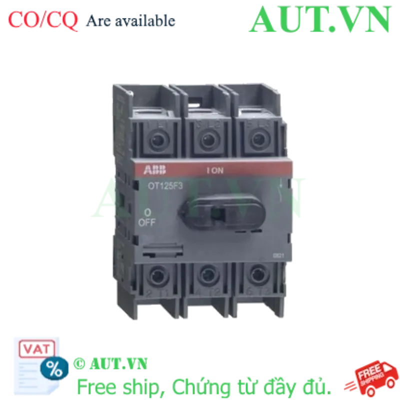 Ảnh của 1SCA105033R1001 – Cầu dao cắt tải ABB OT125F3