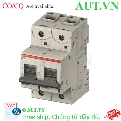 Ảnh của 2CCS882001R0204 – MCB ABB S802C-C20 25KA 20A 2P