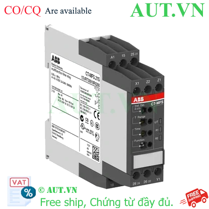 Ảnh của 1SVR730010R0200 – Rờ le thời gian ABB CT-MFS.21S 24-240VAC/DC