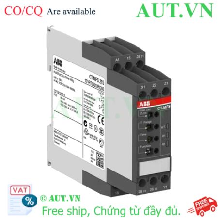 Ảnh của 1SVR730010R0200 – Rờ le thời gian ABB CT-MFS.21S 24-240VAC/DC
