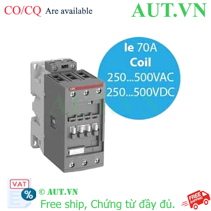 Ảnh của Khởi động từ 3 cực AC/DC 18.5...45kW ABB 1SBL347001R1400 (AF40-30-00-14) 