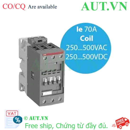 Ảnh của Khởi động từ 3 cực AC/DC 18.5...45kW ABB 1SBL347001R1400 (AF40-30-00-14) 