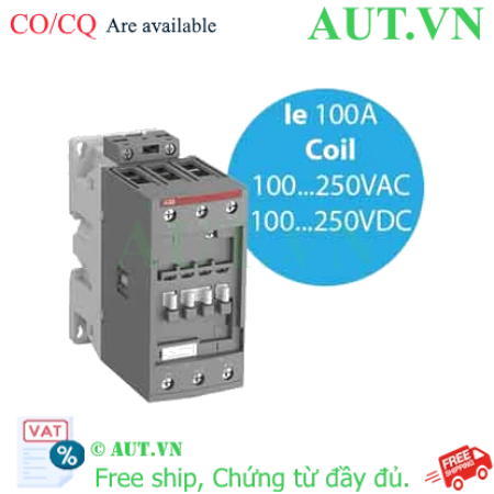 Ảnh của Khởi Động Từ ABB AF52-30-00-13 (100A, 22kW) - Cuộn Dây AC/DC Chống Sụt Áp, Chính Hãng AUT VN