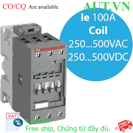 Ảnh của Contactor ABB AF52-30-00-14 (22kW) | Công nghệ AF, Dải áp rộng, Độ bền cao