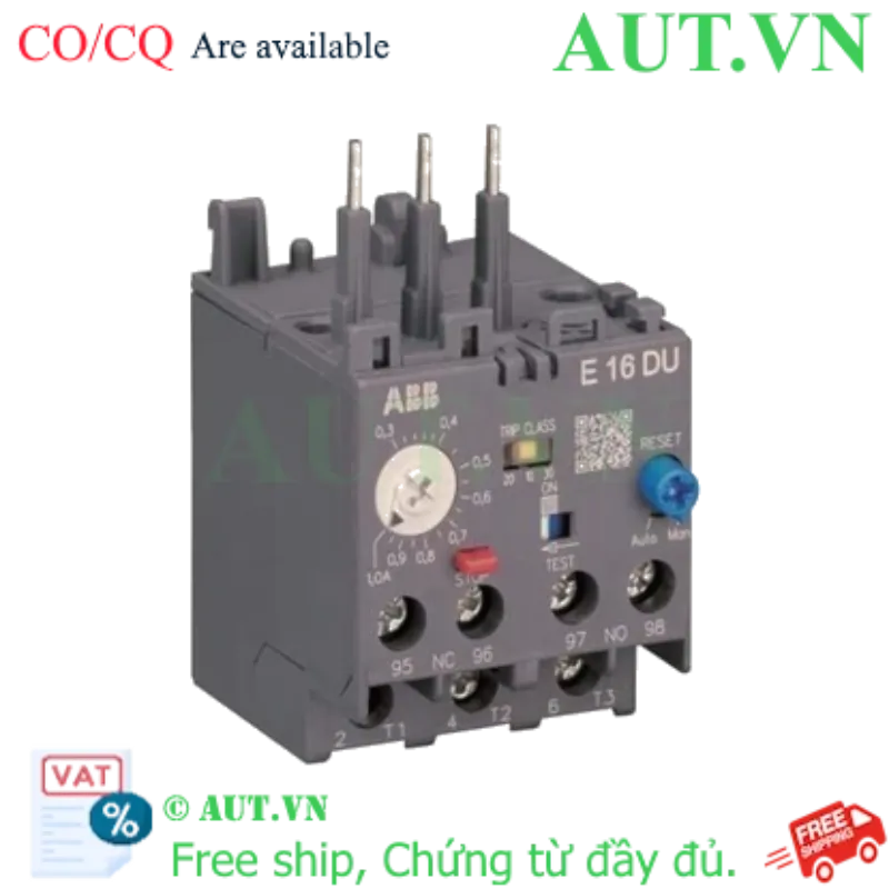 Ảnh của 1SAX111001R1105 – Rơ le nhiệt ABB E16DU-18.9