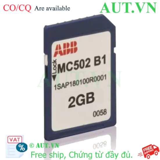Ảnh của 1SAP180100R0001 – Thẻ nhớ SD MC502 AC500 512MB