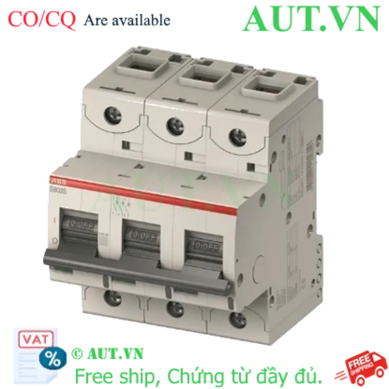 Ảnh của 2CCS883001R0254 – MCB ABB S803C-C25 25KA 25A 3P