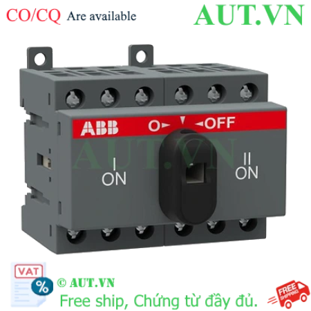Ảnh của 1SCA104913R1001 – Bộ chuyển nguồn ATS ABB OT40F3C 40A 3P