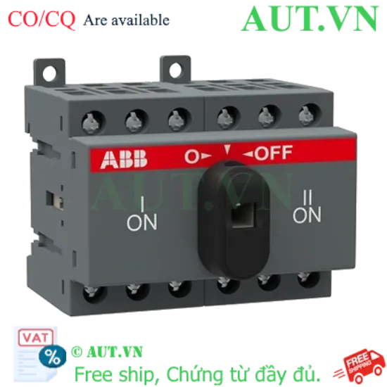 Ảnh của 1SCA104913R1001 – Bộ chuyển nguồn ATS ABB OT40F3C 40A 3P