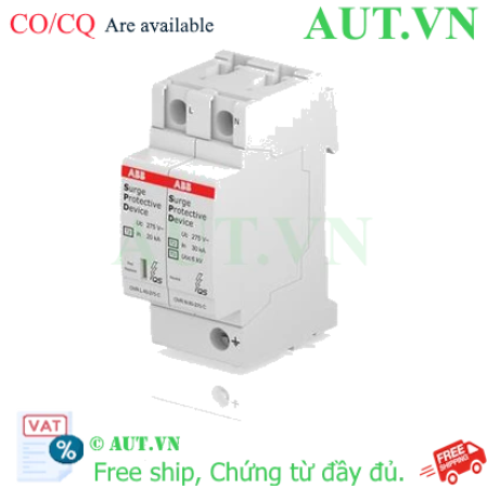 Ảnh của 2CTB803972R1100 – CB chống sét ABB OVR T2 1N 40-275 P QS 1P+N 40kA