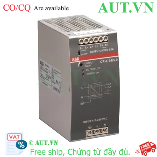 Ảnh của 1SVR427034R0000 – Bộ nguồn ABB CP-E 24V 5A