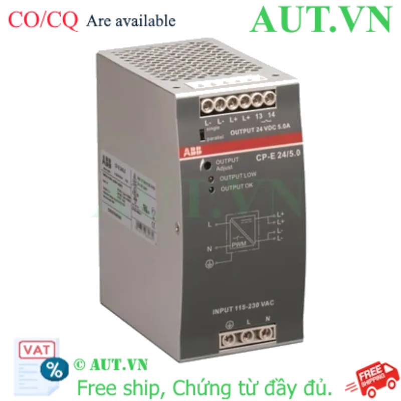 Ảnh của 1SVR427034R0000 – Bộ nguồn ABB CP-E 24V 5A