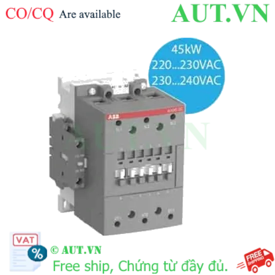 Ảnh của Công tắc tơ 3 cực AC 45...75kW ABB 1SFL431074R8011 (AX95-30-11-80) 