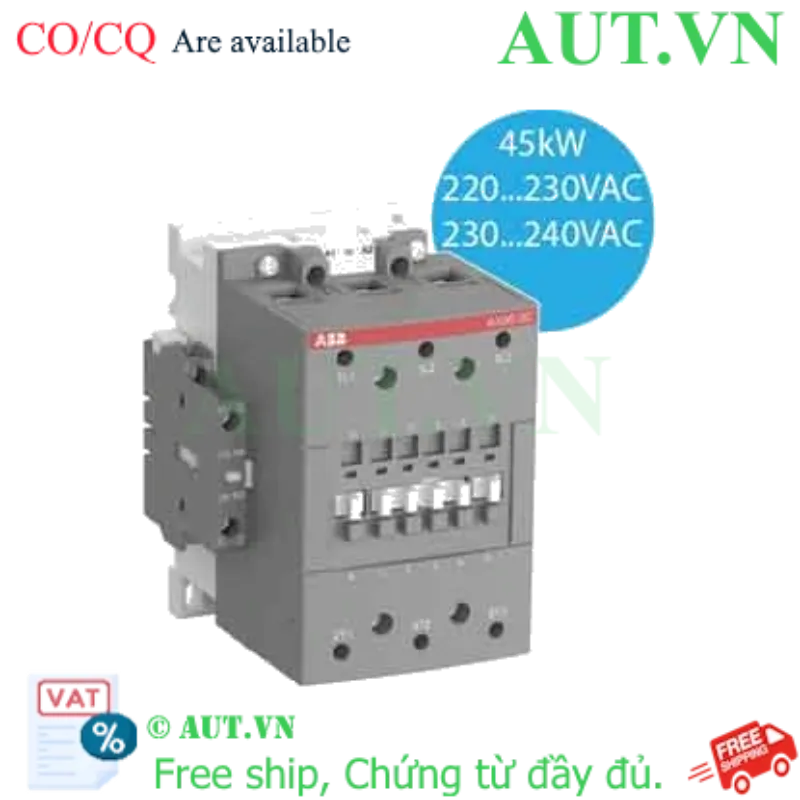 Ảnh của Công tắc tơ 3 cực AC 45...75kW ABB 1SFL431074R8011 (AX95-30-11-80) 