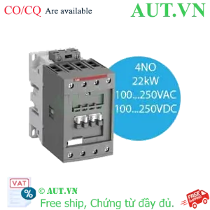 Ảnh của Khởi động từ 4 cực AC/DC 70...125A AC-1 ABB 1SBL347201R1300 (AF40-40-00-13) 