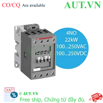 Ảnh của Khởi động từ 4 cực AC/DC 70...125A AC-1 ABB 1SBL347201R1300 (AF40-40-00-13) 