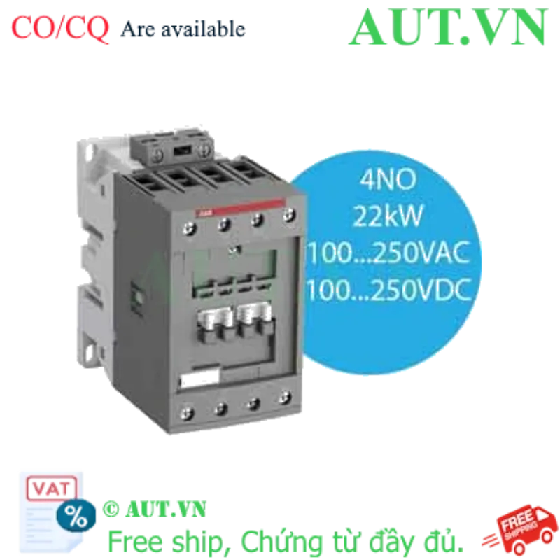 Ảnh của Khởi động từ 4 cực AC/DC 70...125A AC-1 ABB 1SBL347201R1300 (AF40-40-00-13) 