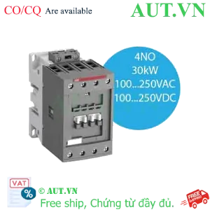 Ảnh của Khởi động từ 4 cực AC/DC 70...125A AC-1 ABB 1SBL367201R1300 (AF52-40-00-13) 