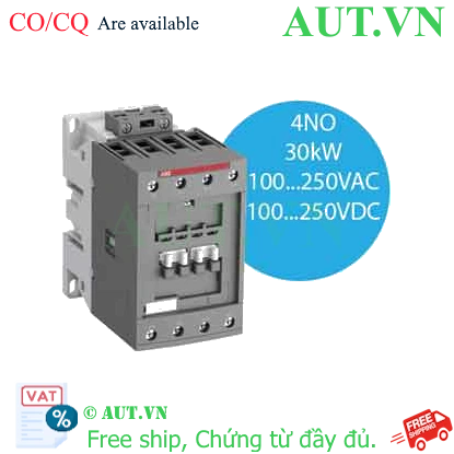 Ảnh của Khởi động từ 4 cực AC/DC 70...125A AC-1 ABB 1SBL367201R1300 (AF52-40-00-13) 