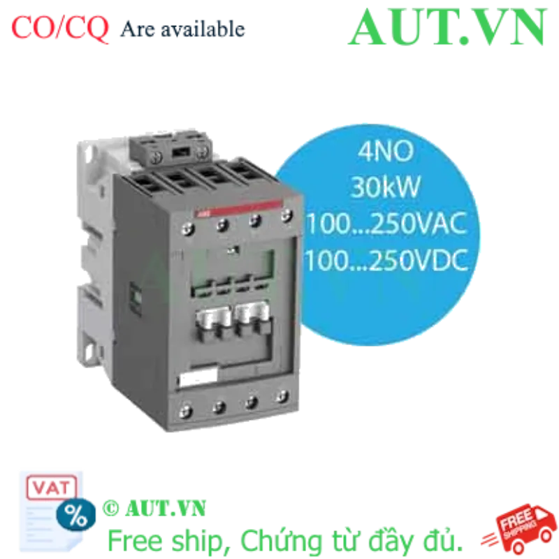 Ảnh của Khởi động từ 4 cực AC/DC 70...125A AC-1 ABB 1SBL367201R1300 (AF52-40-00-13) 