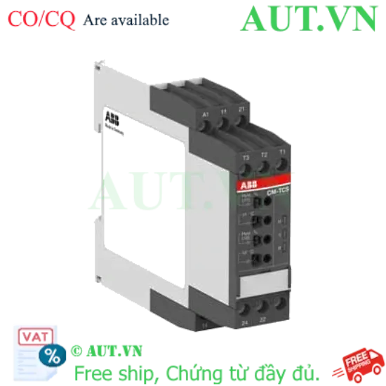 Ảnh của Rơ le giám sát nhiệt độ cao cấp ABB 1SVR730740R9200 (CM-TCS.22S) 