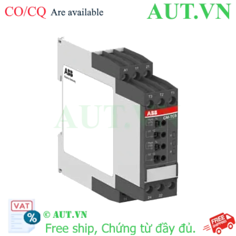 Ảnh của Rơ le giám sát nhiệt độ cao cấp ABB 1SVR730740R9100 (CM-TCS.21S) 
