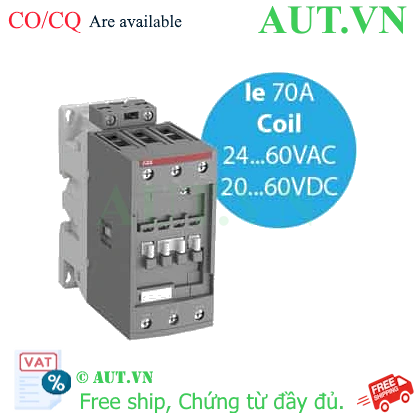Ảnh của Khởi động từ 3 cực AC/DC 18.5...45kW ABB 1SBL347001R1100 (AF40-30-00-11) 