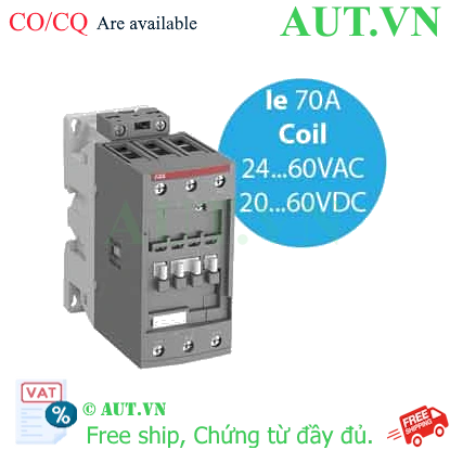 Ảnh của Khởi động từ 3 cực AC/DC 18.5...45kW ABB 1SBL347001R1100 (AF40-30-00-11) 