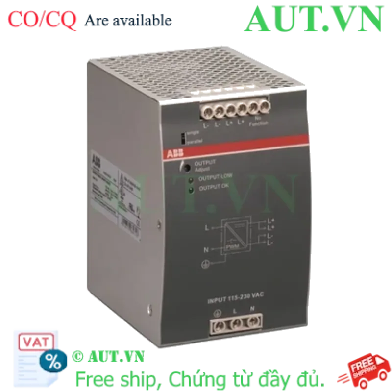 Ảnh của 1SVR427035R1000 – Bộ nguồn ABB CP-E 12V 10.05A