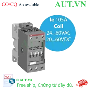 Ảnh của Contactor ABB AF65-30-00-11 | 105A - 30kW | Cuộn Hút AC/DC Đa Năng