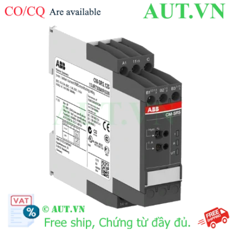 Ảnh của 1SVR730841R0300 – Rơ le bảo vệ dòng điện ABB CM-SRS.12S (0.3-15A) 110-130V