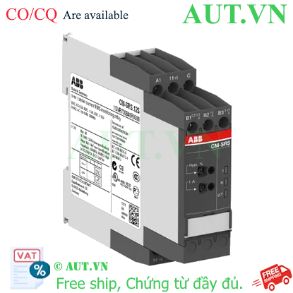 Ảnh của 1SVR730841R1300 – Rơ le bảo vệ dòng điện ABB CM-SRS.12S (0.3-15A) 220-240V