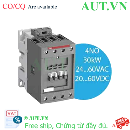 Ảnh của Khởi động từ 4 cực AC/DC 70...125A AC-1 ABB 1SBL367201R1100 (AF52-40-00-11) 