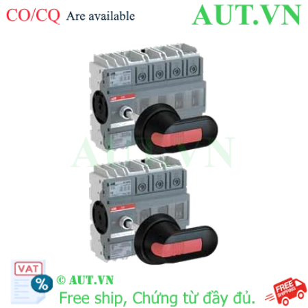 Ảnh của Cầu dao điện  IEC và UL đóng ngắt bằng tay ABB 1SCA135140R1001 (OT160G04P) 