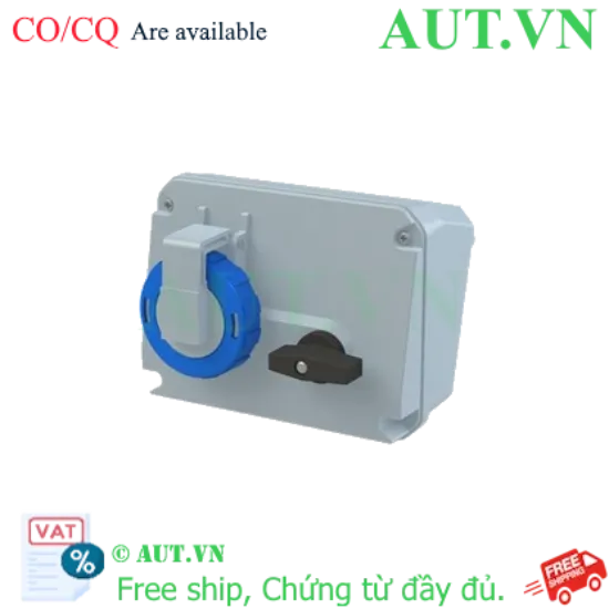 Ảnh của 2CMA167801R1000 – Ổ cắm + khóa liên động ngang ABB 216MHS6W 16A 2P+E 220-250V IP67