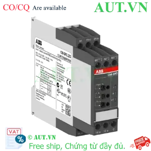 Ảnh của Rơ le bảo vệ dòng điện ABB CM-SRS.21S | Siêu nhạy 3mA-1A, 24-240V AC/DC, 2CO