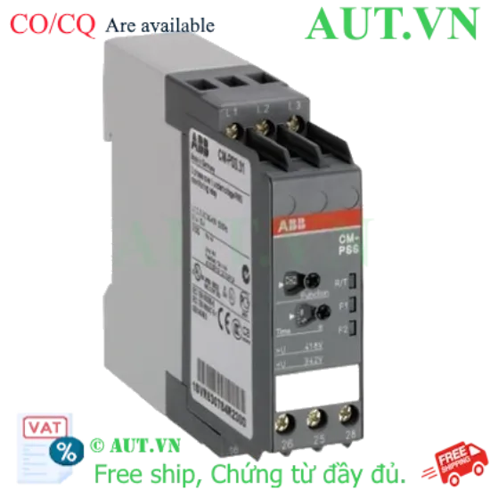 Ảnh của 1SVR730784R2300 – Rơ le bảo vệ pha và điện áp ABB CM-PSS.31S