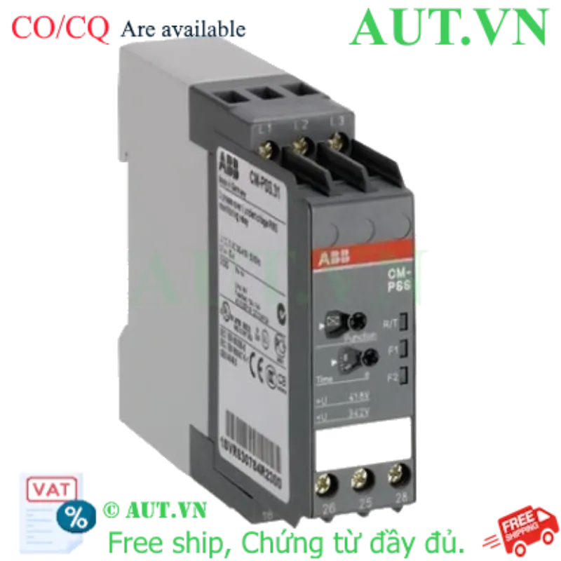 Ảnh của 1SVR730784R2300 – Rơ le bảo vệ pha và điện áp ABB CM-PSS.31S